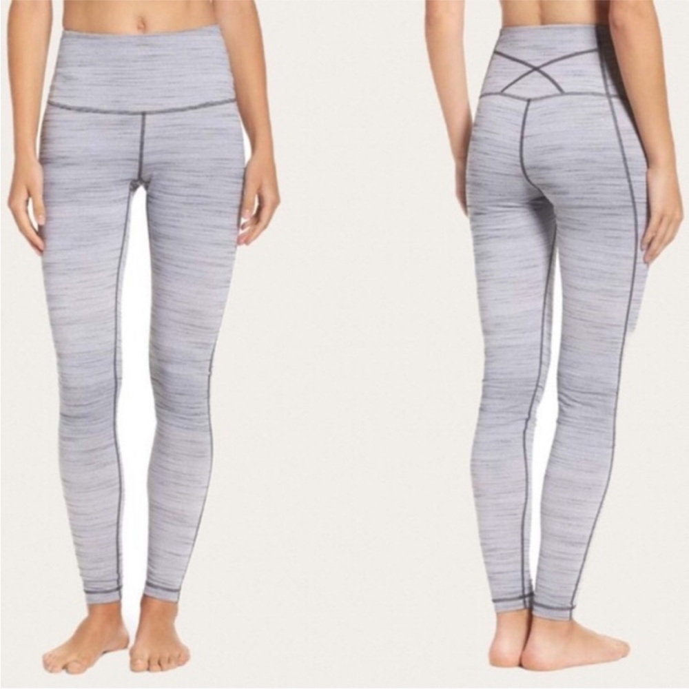 Zella Live-In High Waist Leggings in Black Kinetic